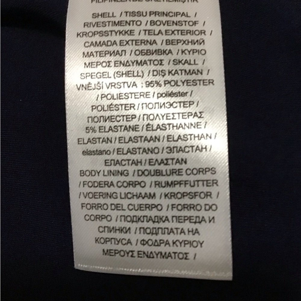 Ralph Lauren Black Label Navy Blue Long Sleeve Dress - Picture 8 of 9